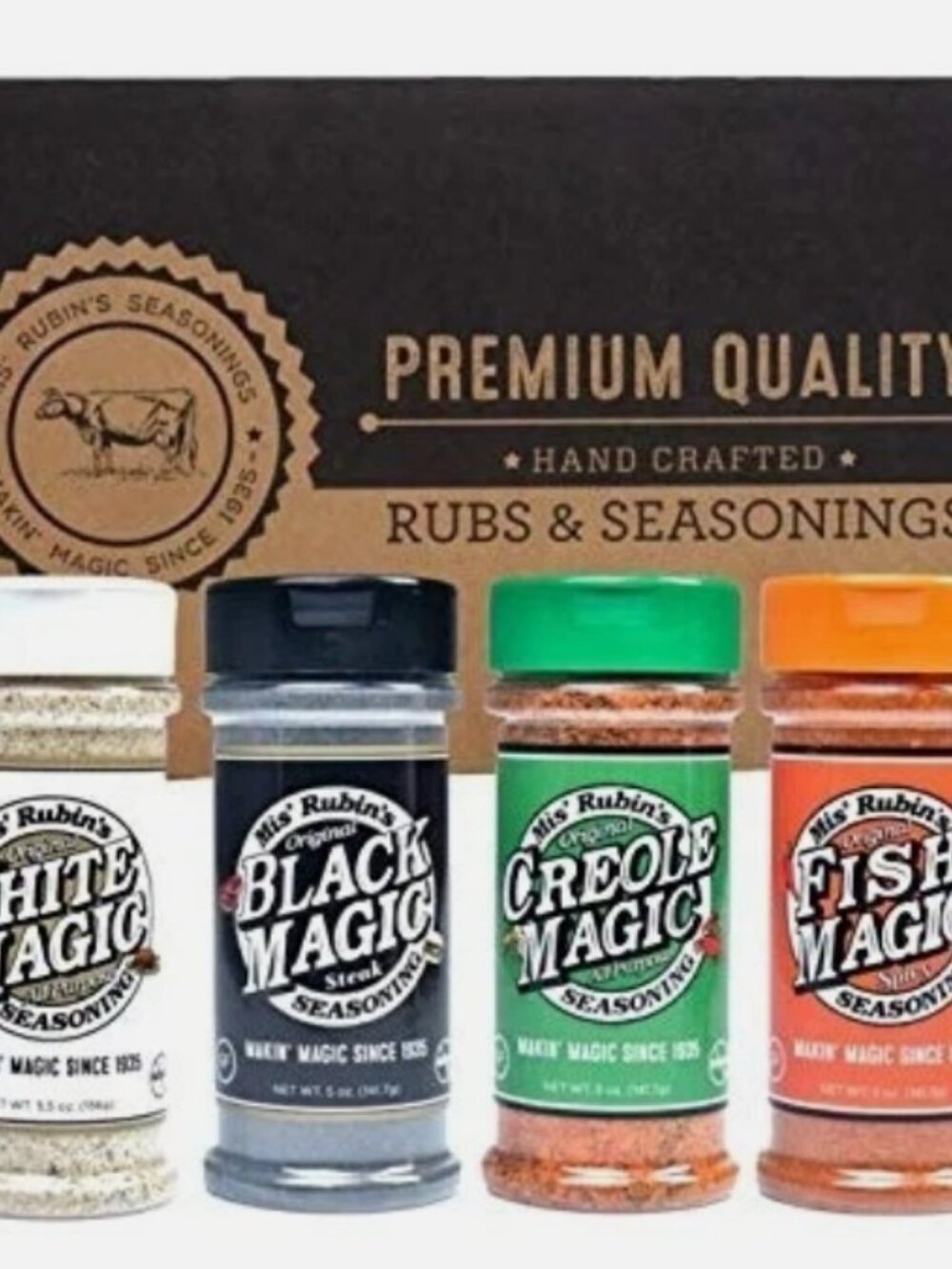 Mis Rubins Gourmet Seasoning Variety Pack - (5 Oz Bottles) Gift Set